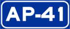 Autopista AP-41 shield}}