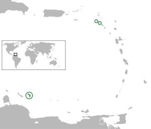 Location of the&nbsp;&nbsp;Dutch special municipalities&nbsp;&nbsp;(green)