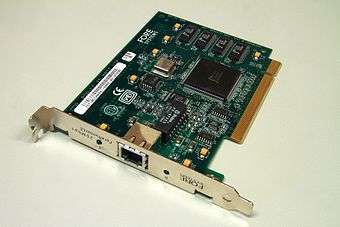A network interface circuit with port for ethernet