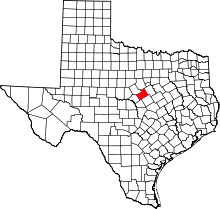 State map highlighting Hamilton County