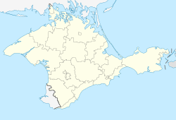 Location of the&nbsp;&nbsp;Autonomous Republic of Crimea&nbsp;&nbsp;(light&nbsp;yellow)in the Crimean Peninsula