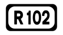 R102 road shield}}